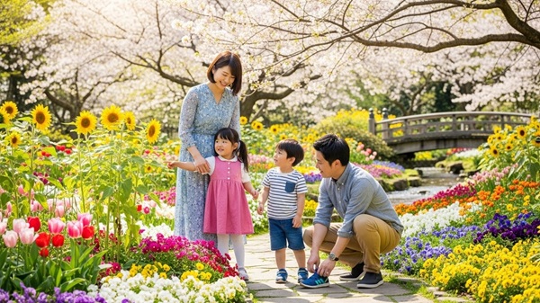 ブルーメの丘無料の日のイメージ画像