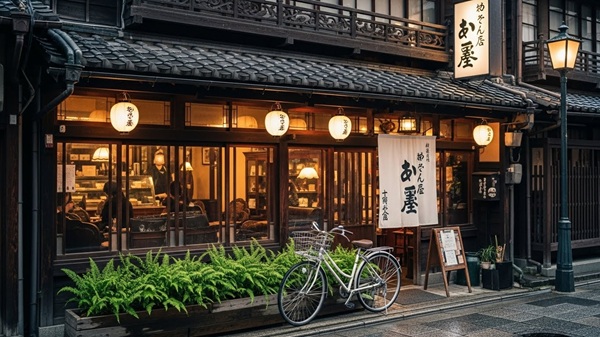 近江八幡の古民家カフェ